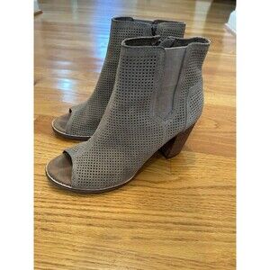 Toms womens Majorca Peeptoe Booties Size 7